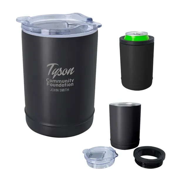 2-In-1 Copper Insulated Beverage Holder And Tumbler - 2-In-1 Copper Insulated Beverage Holder And Tumbler - Image 3 of 12