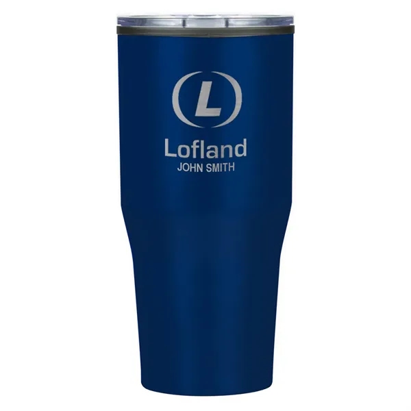 30 Oz. Rossmoor Stainless Steel Tumbler - 30 Oz. Rossmoor Stainless Steel Tumbler - Image 4 of 10
