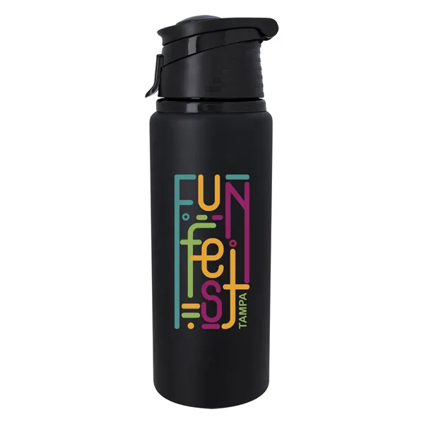 24 Oz. Velvet Touch Aluminum Bottle - 24 Oz. Velvet Touch Aluminum Bottle - Image 3 of 24