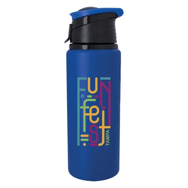 24 Oz. Velvet Touch Aluminum Bottle - 24 Oz. Velvet Touch Aluminum Bottle - Image 7 of 24