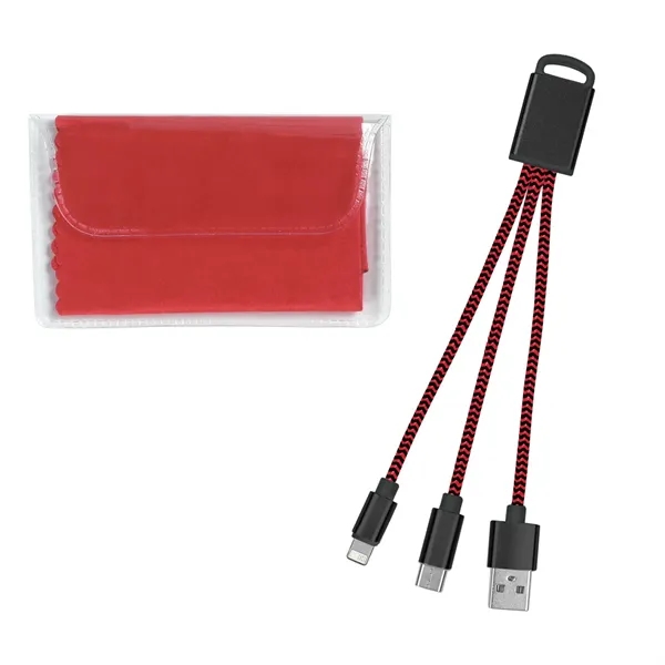 Braided Charging Buddy & Micro Fiber Cloth Set - Braided Charging Buddy & Micro Fiber Cloth Set - Image 8 of 14
