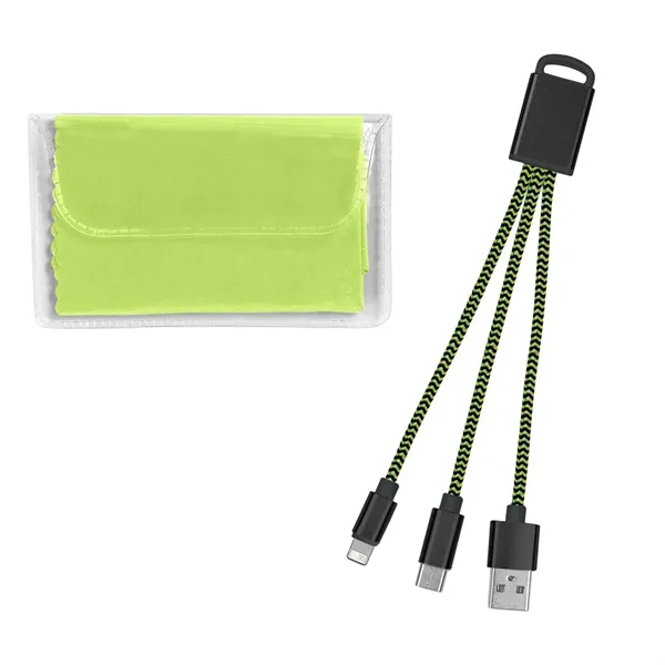 Braided Charging Buddy & Micro Fiber Cloth Set - Braided Charging Buddy & Micro Fiber Cloth Set - Image 11 of 14