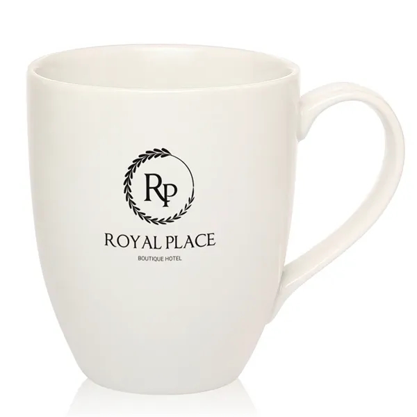 11 oz. Bistro Vitrified Porcelain Mug - 11 oz. Bistro Vitrified Porcelain Mug - Image 0 of 2