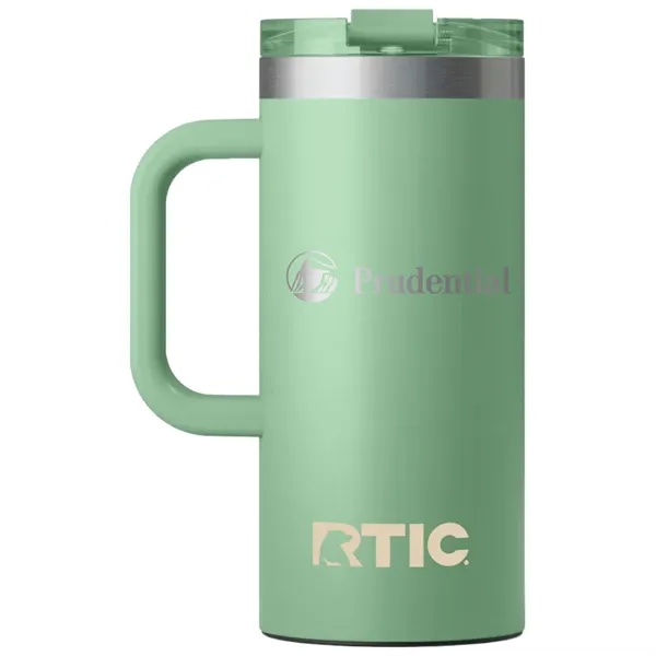 RTIC 16oz Ringed Stainless Steel Ceramic Lined Travel Mugs - RTIC 16oz Ringed Stainless Steel Ceramic Lined Travel Mugs - Image 3 of 43