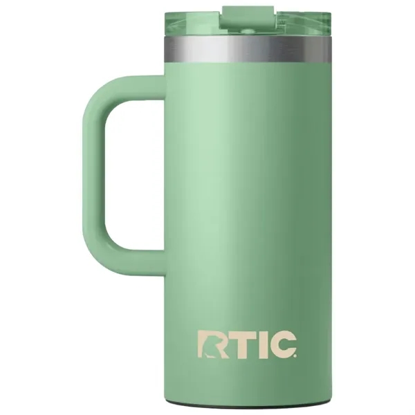 RTIC 16oz Ringed Stainless Steel Ceramic Lined Travel Mugs - RTIC 16oz Ringed Stainless Steel Ceramic Lined Travel Mugs - Image 4 of 43