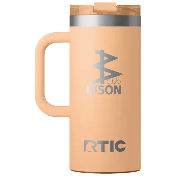 RTIC 16oz Ringed Stainless Steel Ceramic Lined Travel Mugs - RTIC 16oz Ringed Stainless Steel Ceramic Lined Travel Mugs - Image 6 of 43
