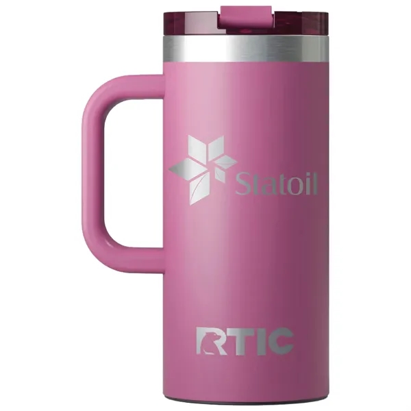 RTIC 16oz Ringed Stainless Steel Ceramic Lined Travel Mugs - RTIC 16oz Ringed Stainless Steel Ceramic Lined Travel Mugs - Image 10 of 43
