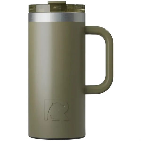 RTIC 16oz Ringed Stainless Steel Ceramic Lined Travel Mugs - RTIC 16oz Ringed Stainless Steel Ceramic Lined Travel Mugs - Image 11 of 43
