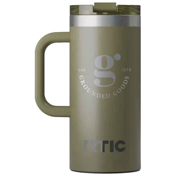 RTIC 16oz Ringed Stainless Steel Ceramic Lined Travel Mugs - RTIC 16oz Ringed Stainless Steel Ceramic Lined Travel Mugs - Image 12 of 43