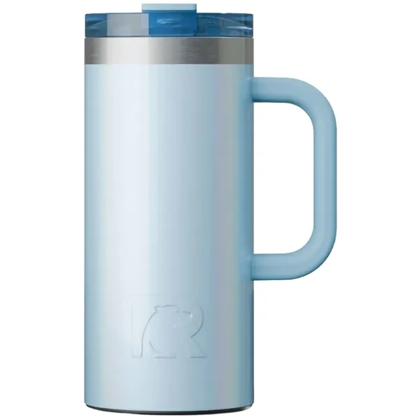 RTIC 16oz Ringed Stainless Steel Ceramic Lined Travel Mugs - RTIC 16oz Ringed Stainless Steel Ceramic Lined Travel Mugs - Image 17 of 43