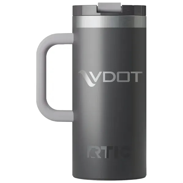RTIC 16oz Ringed Stainless Steel Ceramic Lined Travel Mugs - RTIC 16oz Ringed Stainless Steel Ceramic Lined Travel Mugs - Image 21 of 43