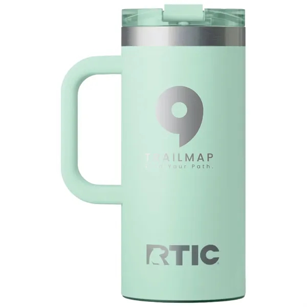 RTIC 16oz Ringed Stainless Steel Ceramic Lined Travel Mugs - RTIC 16oz Ringed Stainless Steel Ceramic Lined Travel Mugs - Image 24 of 43
