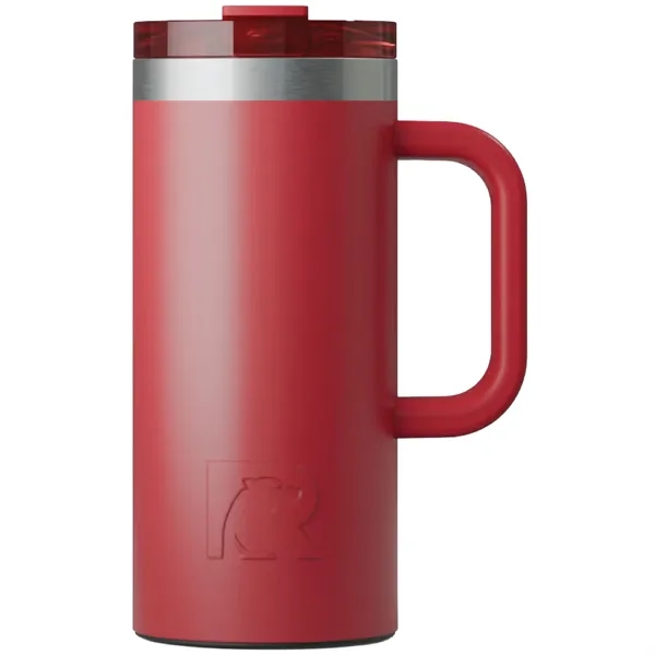 RTIC 16oz Ringed Stainless Steel Ceramic Lined Travel Mugs - RTIC 16oz Ringed Stainless Steel Ceramic Lined Travel Mugs - Image 26 of 43