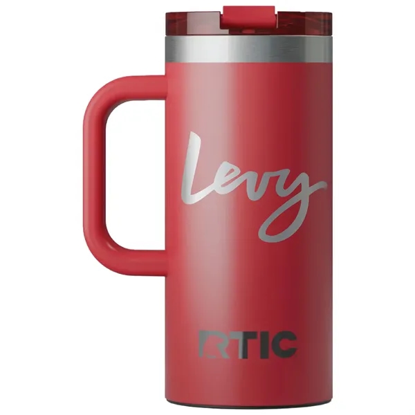 RTIC 16oz Ringed Stainless Steel Ceramic Lined Travel Mugs - RTIC 16oz Ringed Stainless Steel Ceramic Lined Travel Mugs - Image 27 of 43