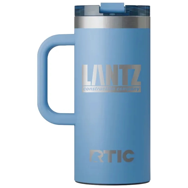RTIC 16oz Ringed Stainless Steel Ceramic Lined Travel Mugs - RTIC 16oz Ringed Stainless Steel Ceramic Lined Travel Mugs - Image 33 of 43