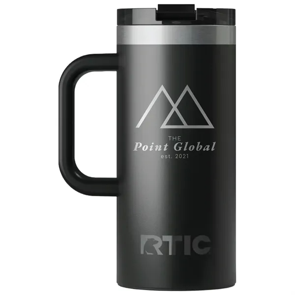 RTIC 16oz Ringed Stainless Steel Ceramic Lined Travel Mugs - RTIC 16oz Ringed Stainless Steel Ceramic Lined Travel Mugs - Image 39 of 43