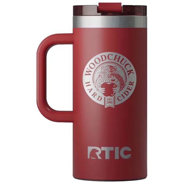 RTIC 16oz Ringed Stainless Steel Ceramic Lined Travel Mugs - RTIC 16oz Ringed Stainless Steel Ceramic Lined Travel Mugs - Image 41 of 43