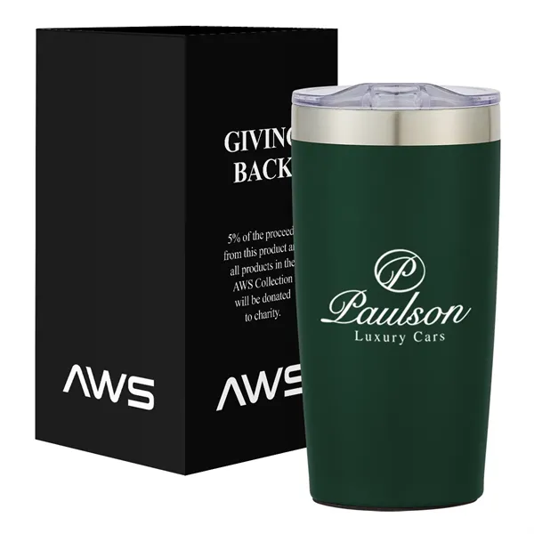 Aws 20 Oz. Two-Tone Himalayan Tumbler - Aws 20 Oz. Two-Tone Himalayan Tumbler - Image 8 of 18