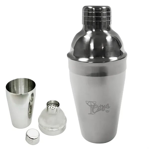 18.5 Oz. Stainless Steel Cocktail Shaker - 18.5 Oz. Stainless Steel Cocktail Shaker - Image 2 of 3
