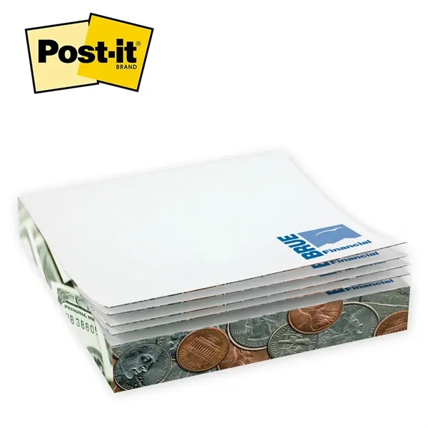 Custom Post-it® Custom Printed Notes Slim Cube