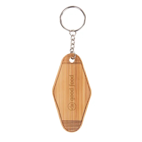 Bamboo Motel Style Keychain - Bamboo Motel Style Keychain - Image 2 of 2