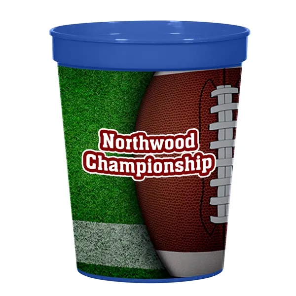 16 Oz. Full Color Big Game Stadium Cup - 16 Oz. Full Color Big Game Stadium Cup - Image 6 of 8