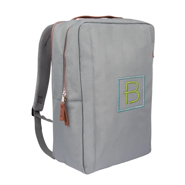 Corporate Structured Laptop Backpack - Corporate Structured Laptop Backpack - Image 8 of 8