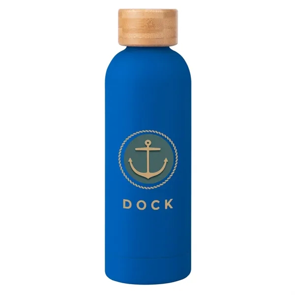 17 Oz. Blair Recycled Stainless Steel Bottle With Bamboo Lid - 17 Oz. Blair Recycled Stainless Steel Bottle With Bamboo Lid - Image 5 of 29