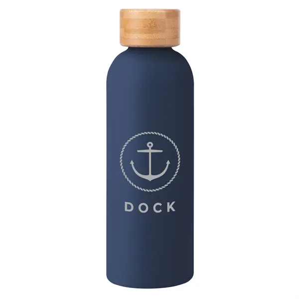 17 Oz. Blair Recycled Stainless Steel Bottle With Bamboo Lid - 17 Oz. Blair Recycled Stainless Steel Bottle With Bamboo Lid - Image 17 of 29