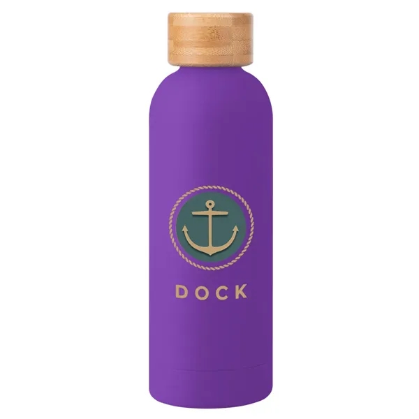 17 Oz. Blair Recycled Stainless Steel Bottle With Bamboo Lid - 17 Oz. Blair Recycled Stainless Steel Bottle With Bamboo Lid - Image 27 of 29