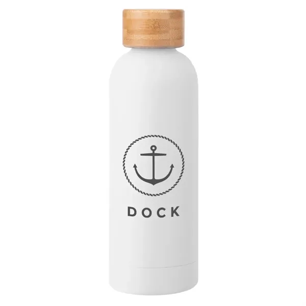 17 Oz. Blair Recycled Stainless Steel Bottle With Bamboo Lid - 17 Oz. Blair Recycled Stainless Steel Bottle With Bamboo Lid - Image 29 of 29
