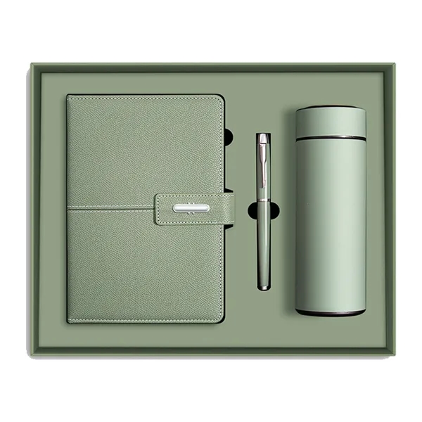 Premium Corporate Gift Set: Insulated Mug, Pen, A5 Notebook - Premium Corporate Gift Set: Insulated Mug, Pen, A5 Notebook - Image 2 of 6