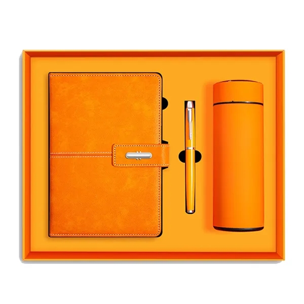 Premium Corporate Gift Set: Insulated Mug, Pen, A5 Notebook - Premium Corporate Gift Set: Insulated Mug, Pen, A5 Notebook - Image 4 of 6