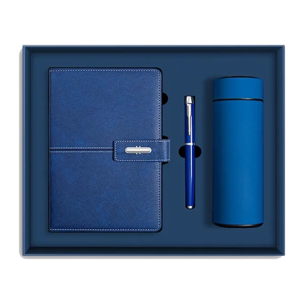 Premium Corporate Gift Set: Insulated Mug, Pen, A5 Notebook - Premium Corporate Gift Set: Insulated Mug, Pen, A5 Notebook - Image 5 of 6