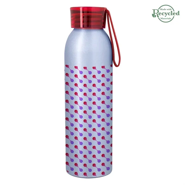 22 Oz. Full Color Darby Recycled Aluminum Bottle - 22 Oz. Full Color Darby Recycled Aluminum Bottle - Image 22 of 36