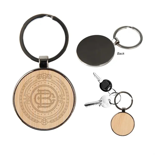 Jocelyn Bamboo Key Tag - Jocelyn Bamboo Key Tag - Image 2 of 2