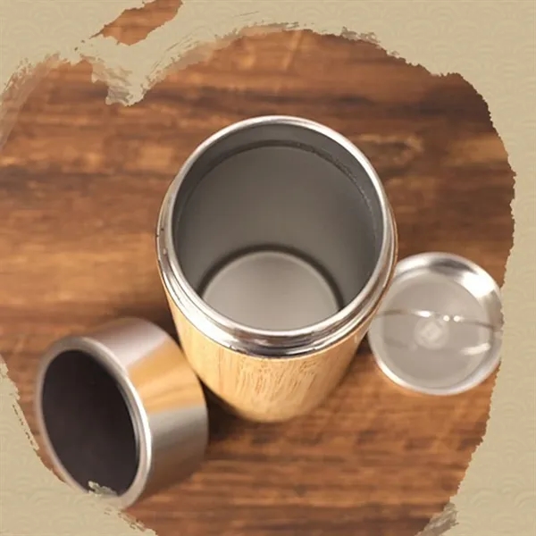 Eco-Friendly Bamboo Corporate Gift Set - Eco-Friendly Bamboo Corporate Gift Set - Image 4 of 4