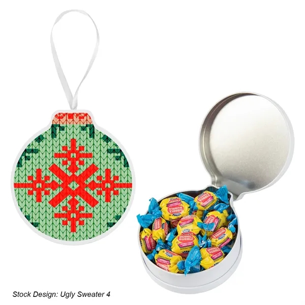 FULL COLOR ORNAMENT TIN WITH CANDY - FULL COLOR ORNAMENT TIN WITH CANDY - Image 8 of 18