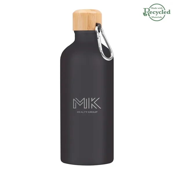20 Oz. Aluminum Tundra Bike Bottle With Bamboo Lid - 20 Oz. Aluminum Tundra Bike Bottle With Bamboo Lid - Image 3 of 16