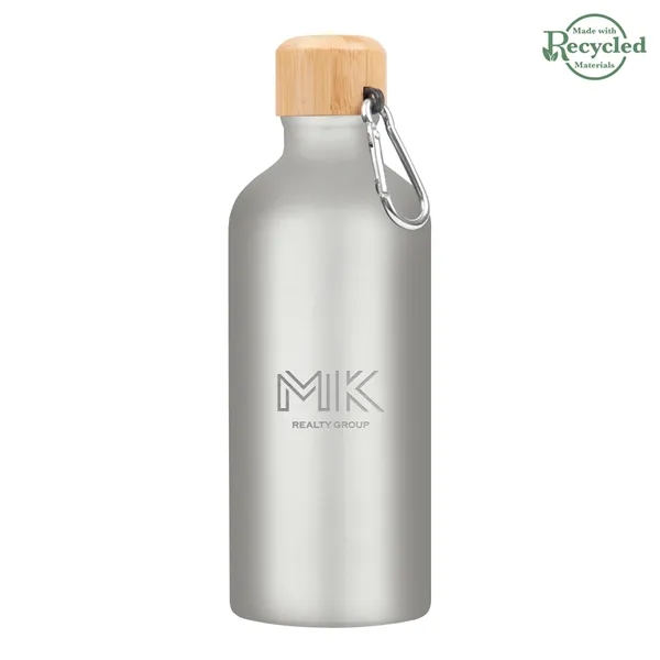 20 Oz. Aluminum Tundra Bike Bottle With Bamboo Lid - 20 Oz. Aluminum Tundra Bike Bottle With Bamboo Lid - Image 13 of 16