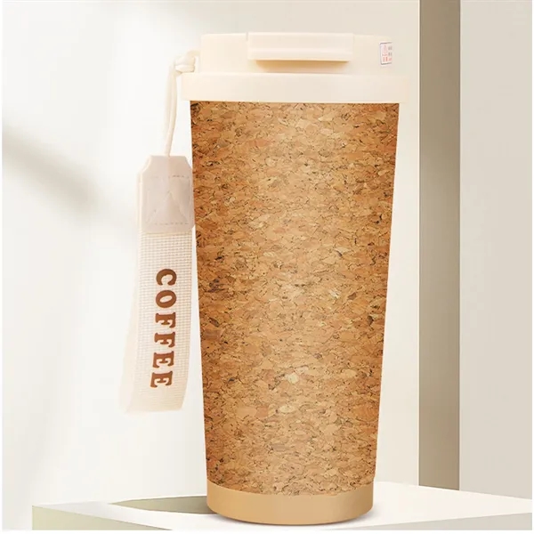 Sustainable Cork Notebook Pen & Tumbler Cork Gift Set - Sustainable Cork Notebook Pen & Tumbler Cork Gift Set - Image 3 of 4