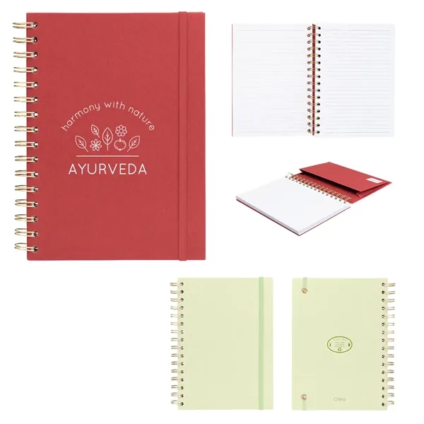 Fruit Paper Spiral Notebook - Fruit Paper Spiral Notebook - Image 0 of 4