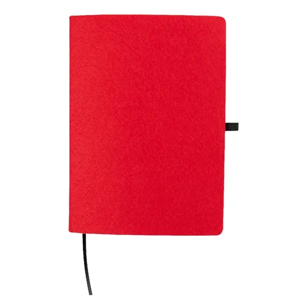 Book Club rPET Felt Notebook - Book Club rPET Felt Notebook - Image 9 of 11