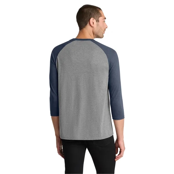 District Perfect Tri 3/4-Sleeve Raglan. - District Perfect Tri 3/4-Sleeve Raglan. - Image 16 of 59