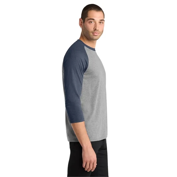District Perfect Tri 3/4-Sleeve Raglan. - District Perfect Tri 3/4-Sleeve Raglan. - Image 17 of 59