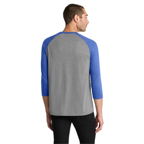 District Perfect Tri 3/4-Sleeve Raglan. - District Perfect Tri 3/4-Sleeve Raglan. - Image 26 of 59
