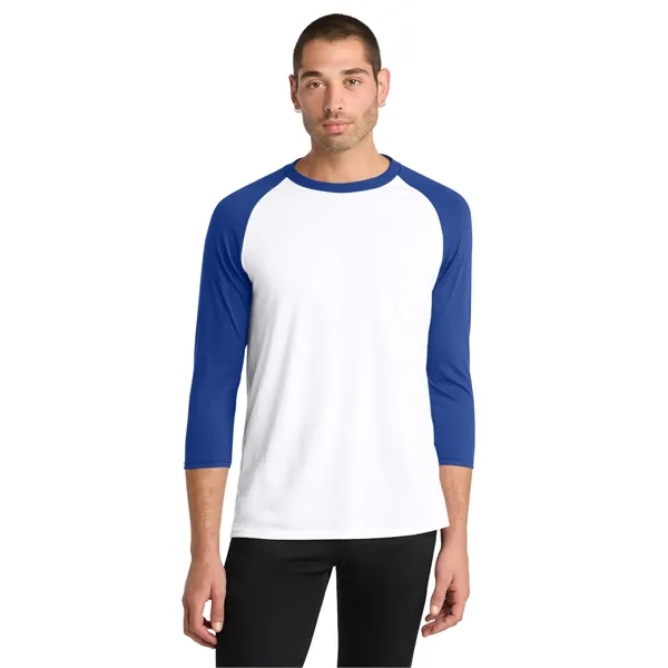District Perfect Tri 3/4-Sleeve Raglan. - District Perfect Tri 3/4-Sleeve Raglan. - Image 44 of 59
