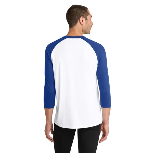 District Perfect Tri 3/4-Sleeve Raglan. - District Perfect Tri 3/4-Sleeve Raglan. - Image 46 of 59