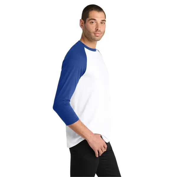 District Perfect Tri 3/4-Sleeve Raglan. - District Perfect Tri 3/4-Sleeve Raglan. - Image 47 of 59