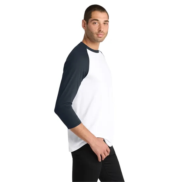 District Perfect Tri 3/4-Sleeve Raglan. - District Perfect Tri 3/4-Sleeve Raglan. - Image 52 of 59